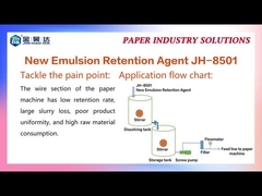 JH 8501 Giúp thoát nước giữ lại giảm nồng độ nước trắng ngoài đường dây