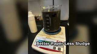 Chất hỗ trợ giữ giấy cải thiện khả năng khử nước bùn