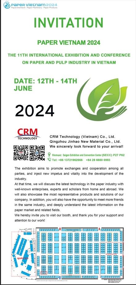 Blog công ty mới nhất về Chào mừng đến triển lãm và hội nghị quốc tế lần thứ 11 về ngành công nghiệp giấy và bột giấy tại Việt Nam