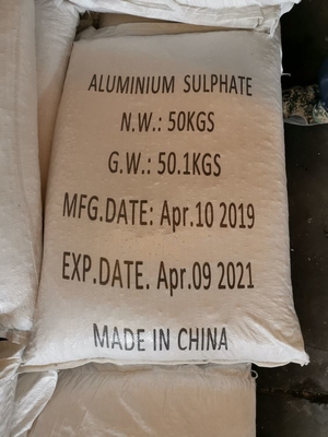 Chất xử lý nước khối nhôm sunfat 17% được sử dụng để làm giấy