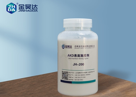 Chất kích thước bề mặt AKD nhũ trắng cho bảng giấy có độ bền cao