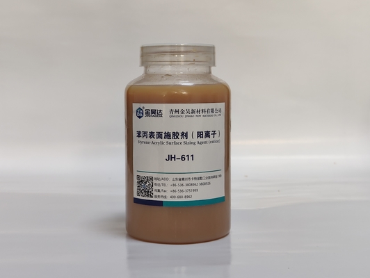 Cationic Styrene Acrylic Chất định cỡ bề mặt Mật độ ion 1,2 - 1,3 G/Cm3