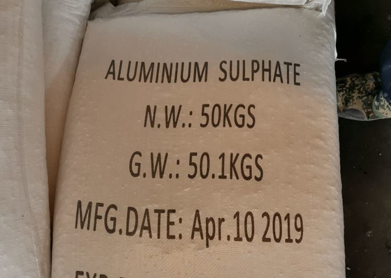 Chất xử lý nước nhôm sunfat trắng dùng để xử lý nước thải