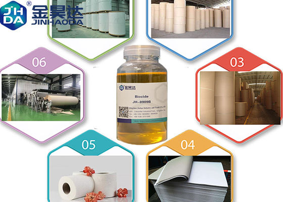 PH 3-6 Biocide Deodorant Lỏng không màu hoặc màu vàng nhạt với trọng lượng cụ thể 1.02