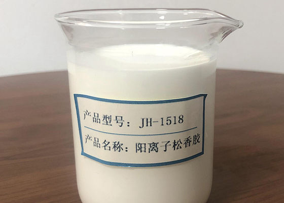 Cao su trắng sữa 30% Cationic Rosin Nhũ tương Kích thước hạt Đồng nhất