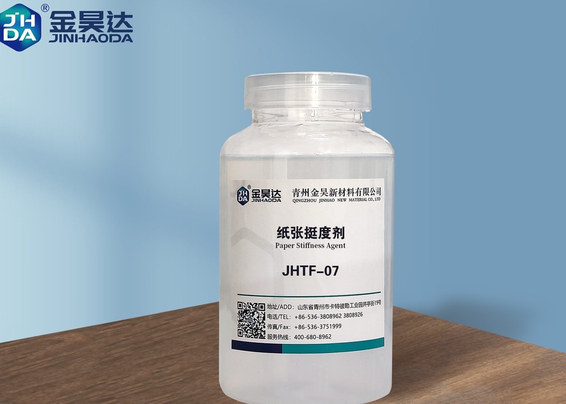Phụ gia độ bền khô cho giấy JHTF07 Độ cứng Giấy Độ bền khô Chất không màu cấp công nghiệp