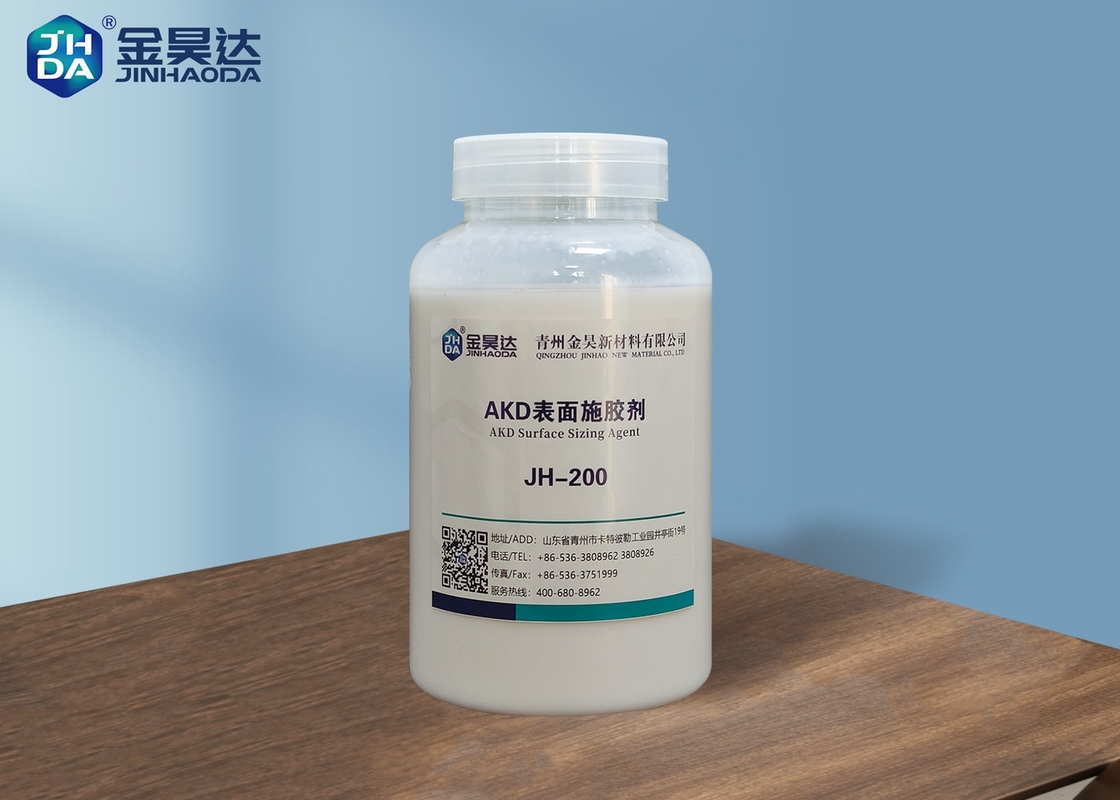 Chất định cỡ bề mặt JH AKD200 Cải thiện độ bền in bề mặt của các sản phẩm giấy