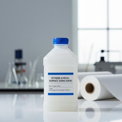 Giá tốt. Chất định lượng bề mặt Styrene Acrylic với hàm lượng chất rắn 25±1% và liều lượng 2-4kg cho xử lý giấy văn hóa trực tuyến