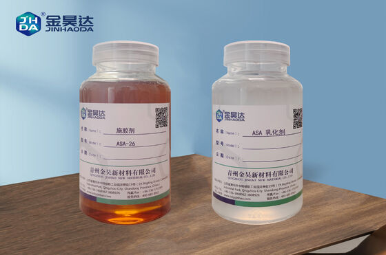 JH-ASA Chất hóa học chức năng Thời gian khắc phục nhanh Khả năng bảo vệ một phân tử cho hiệu quả phân tử cao trong các chất phụ gia giấy