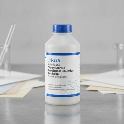 Chất định cỡ bề mặt nhũ tương Copolymer Styrene Acrylic Anionic SAE Styrene Acrylic với độ bền bề mặt được tăng cường và độ bám dính tuyệt vời cho hiệu suất vượt trội trong các giấy tờ văn hóa